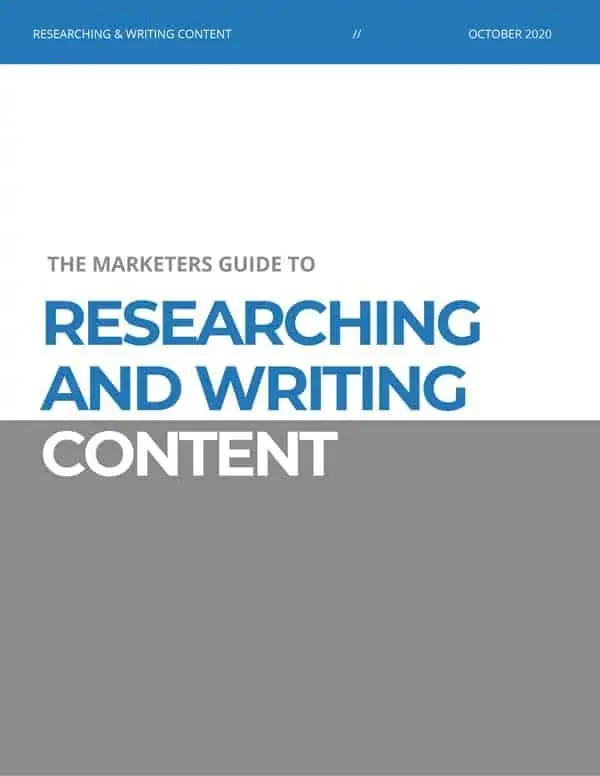Research and Writing Content Ebook from Nozak Consulting
