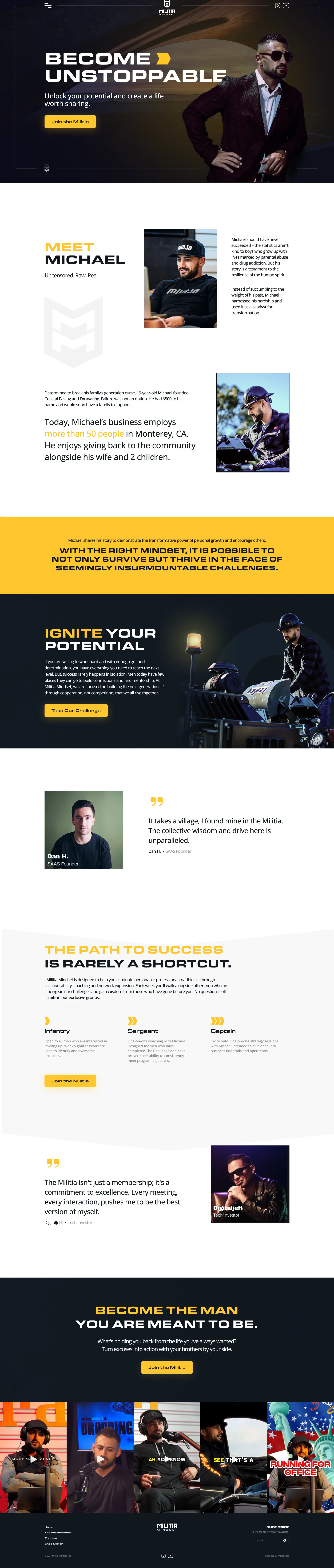 Custom Built Websites For Personal Brands 01