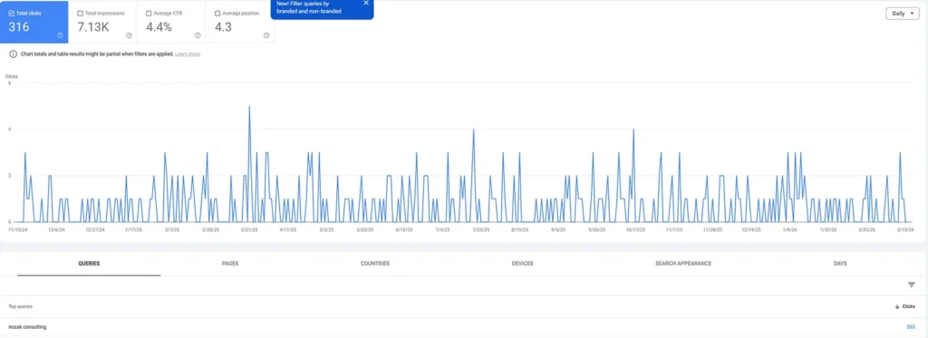 Branded search results for Nozak Consulting
