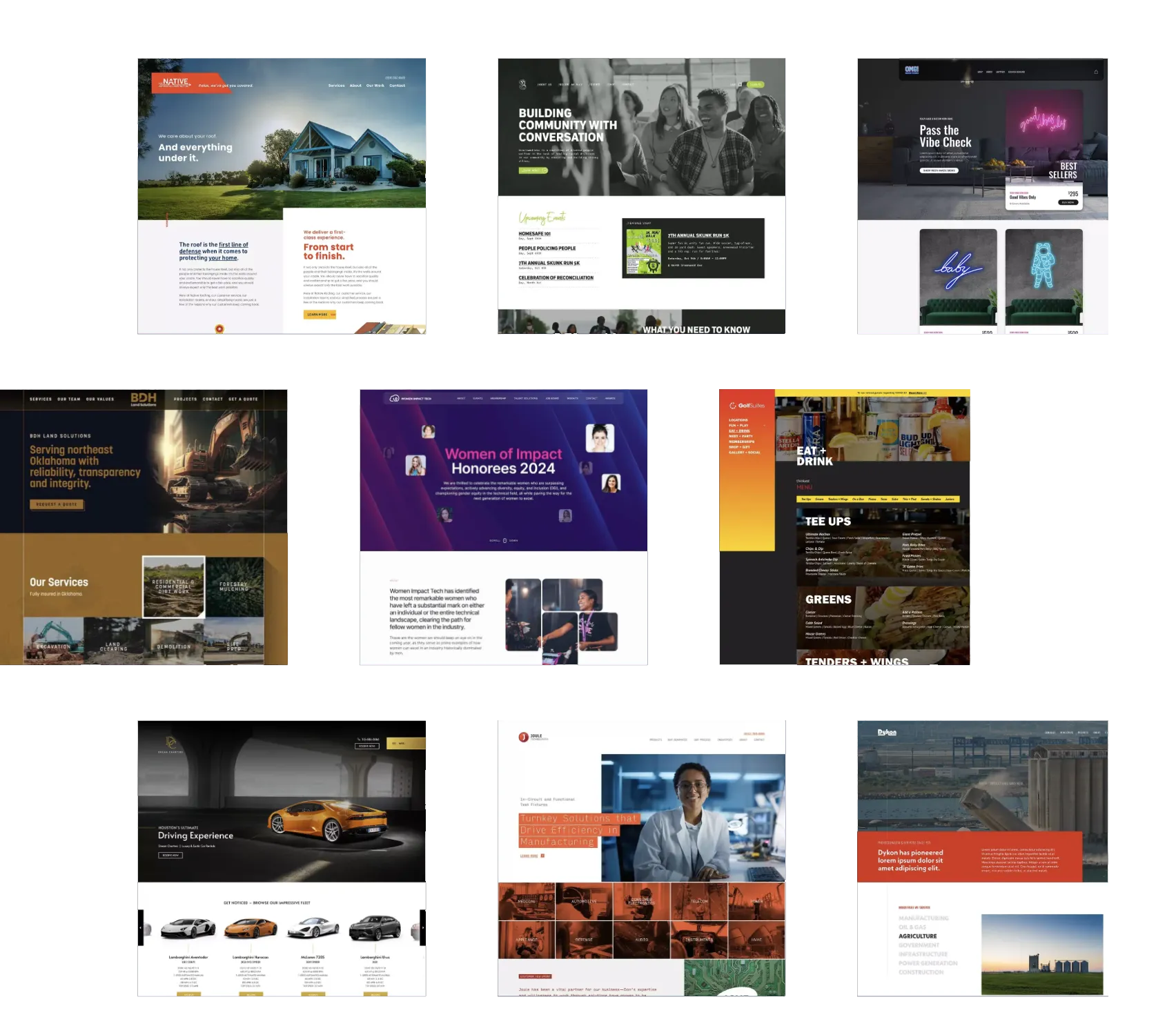 Custom Built Websites From Nozak Consulting
